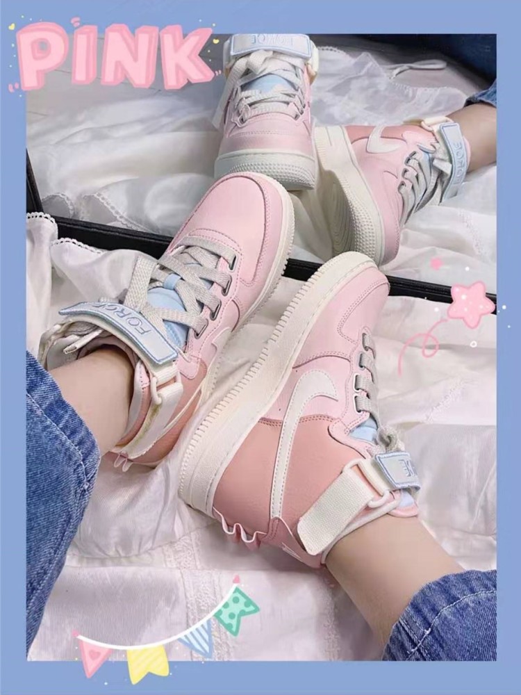 nike,nike樱花粉,独角兽运动鞋,仙女配色运动鞋,nike运动鞋