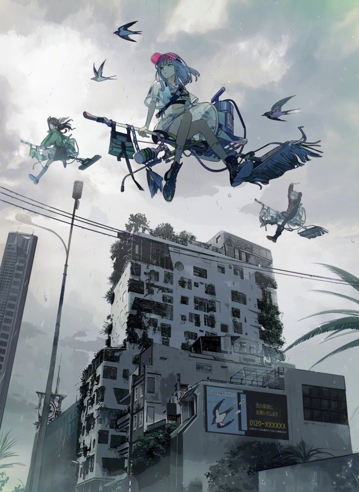 将幻想与现实融合,初音未来的插画师,用绘画展示自己的天马行空