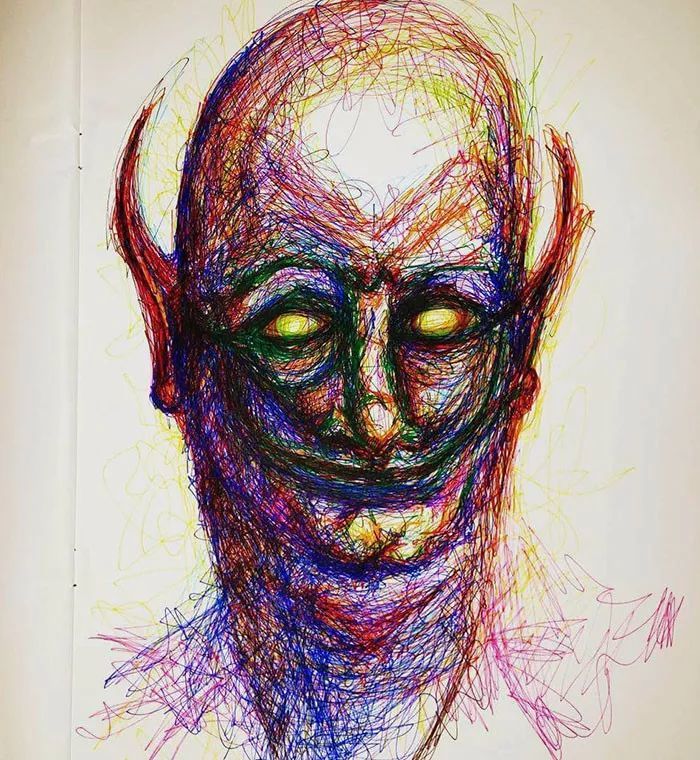 46幅黑暗的图画,揭示了睡眠麻痹幻觉的恐怖