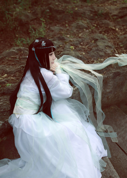 动漫cosplay,古装小姐姐优雅秀丽,身为同行只能羡慕