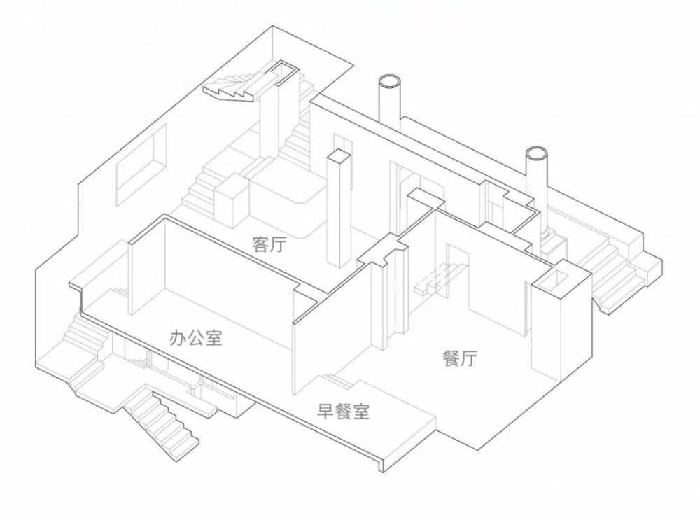 阿道夫·路斯,住宅,建筑师,客厅,饰面原则,穆勒