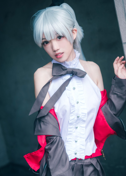动漫cosplay,日系女孩清纯又呆萌,身为同行只能羡慕