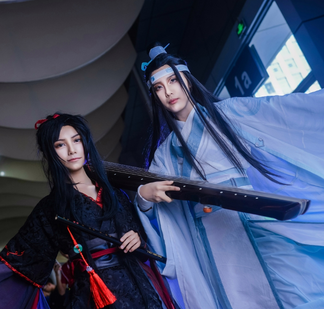 魏无羡cosplay,风度翩翩,羽扇纶巾的小哥哥-天天快报