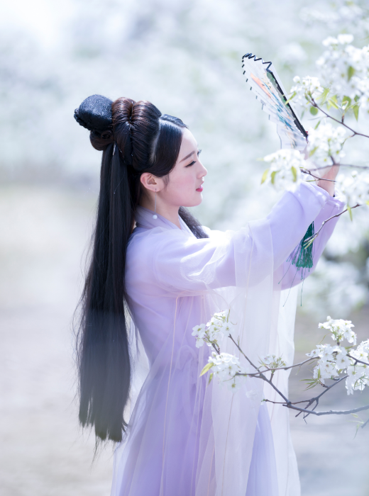 端庄典雅的古装美女,美丽动感,气质优雅
