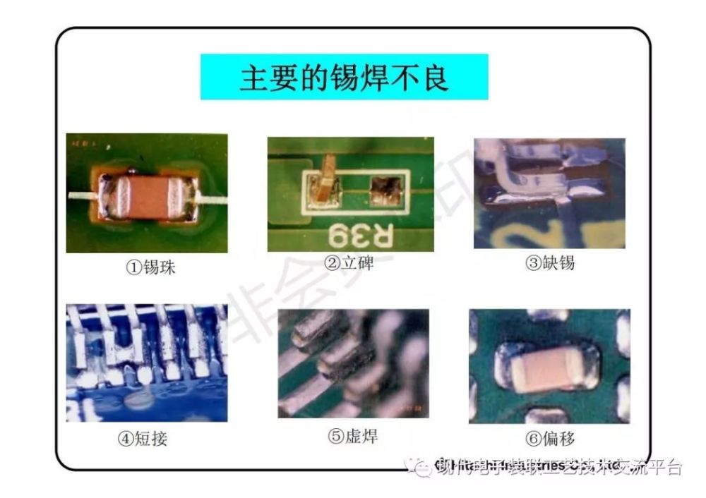 smt中不良现象及对策技术