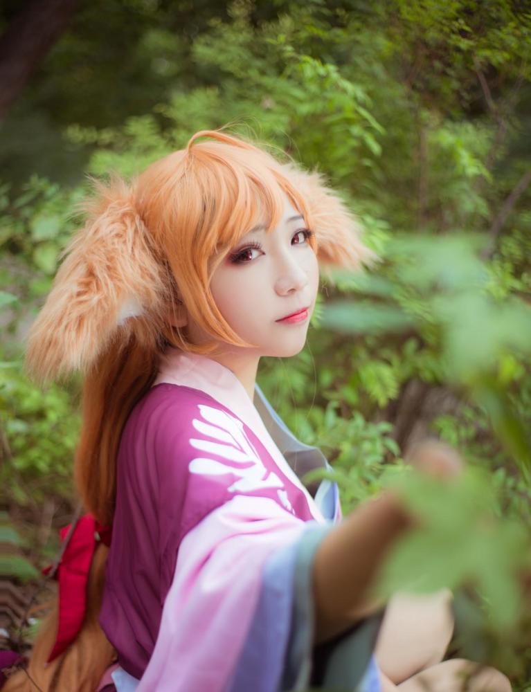 cosplay:狐妖小红娘苏苏,呆萌可爱的少女