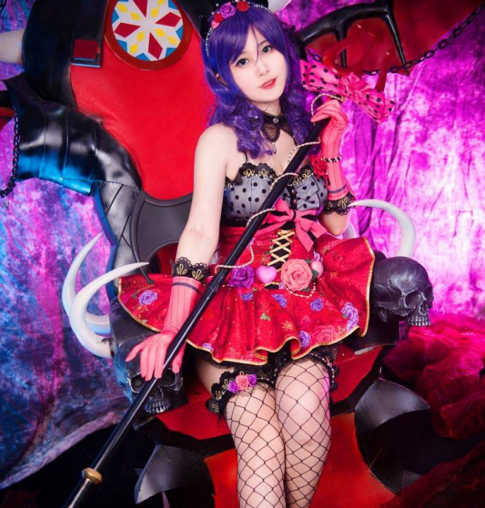 cosplay:lovelive 东条希 小恶魔姐姐