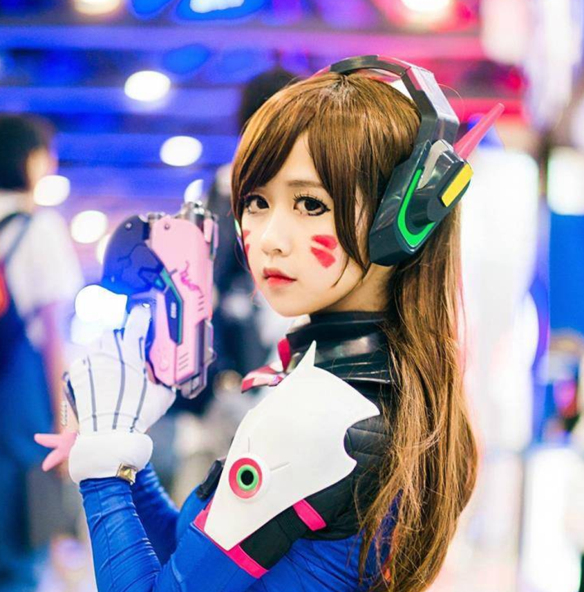 cosplay:守望先锋,d.va