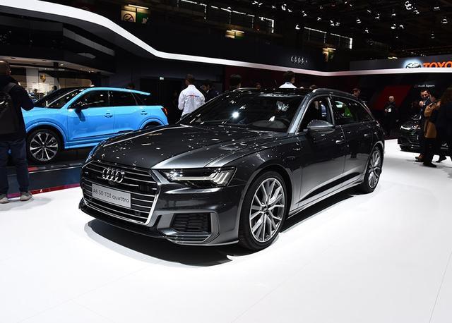 实拍车型:奥迪a6(进口) 2017款 avant 40 tfsi 运动型,哥特兰绿,售价