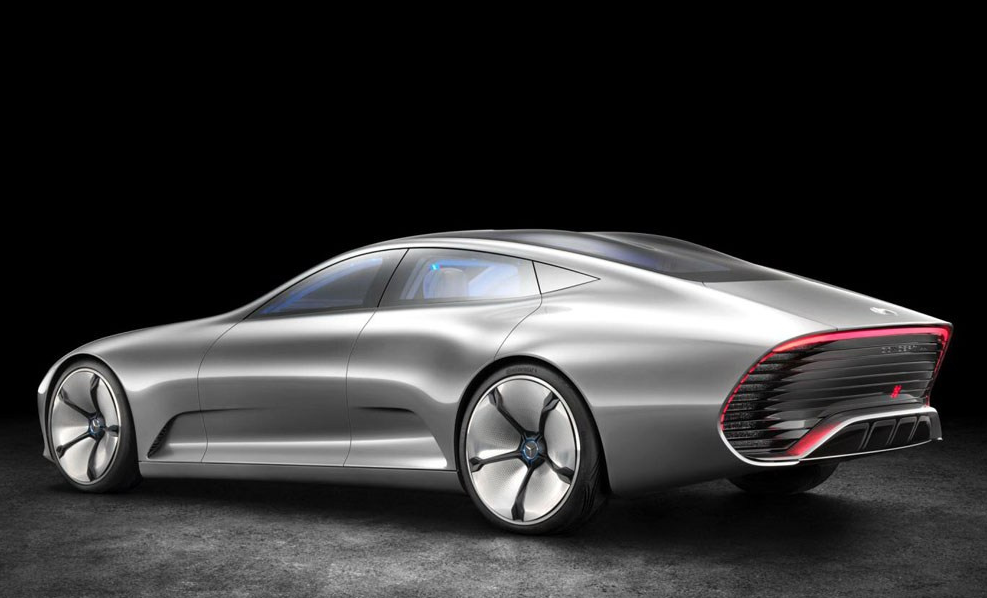 奔驰concept iaa概念车,外观科技气息浓厚