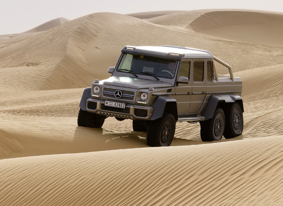 霸气十足,2013奔驰越野车 g63 amg 6x6,精致越野壁纸