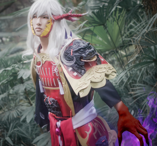 茨木童子cosplay,气质魅力的小哥哥,时尚精致
