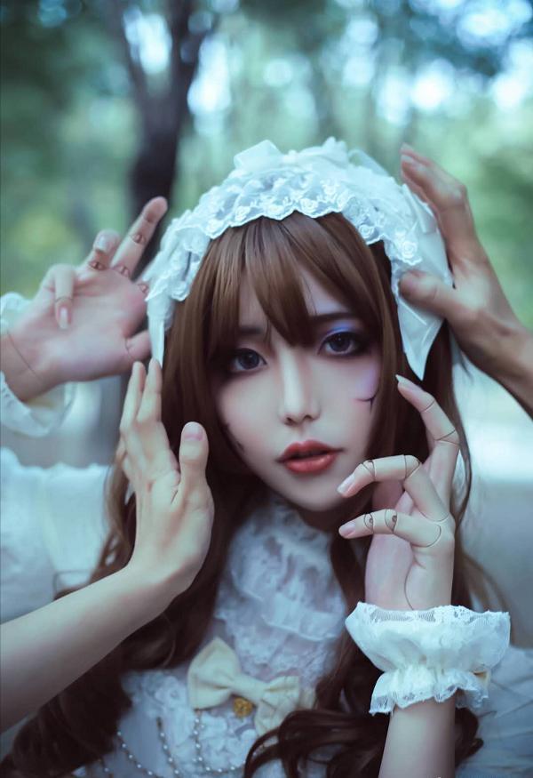 cosplay:可爱的美女,精致的妆容!