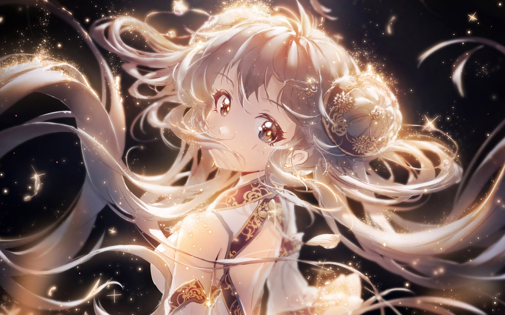 动漫卡通美女唯美插画图片桌面壁纸
