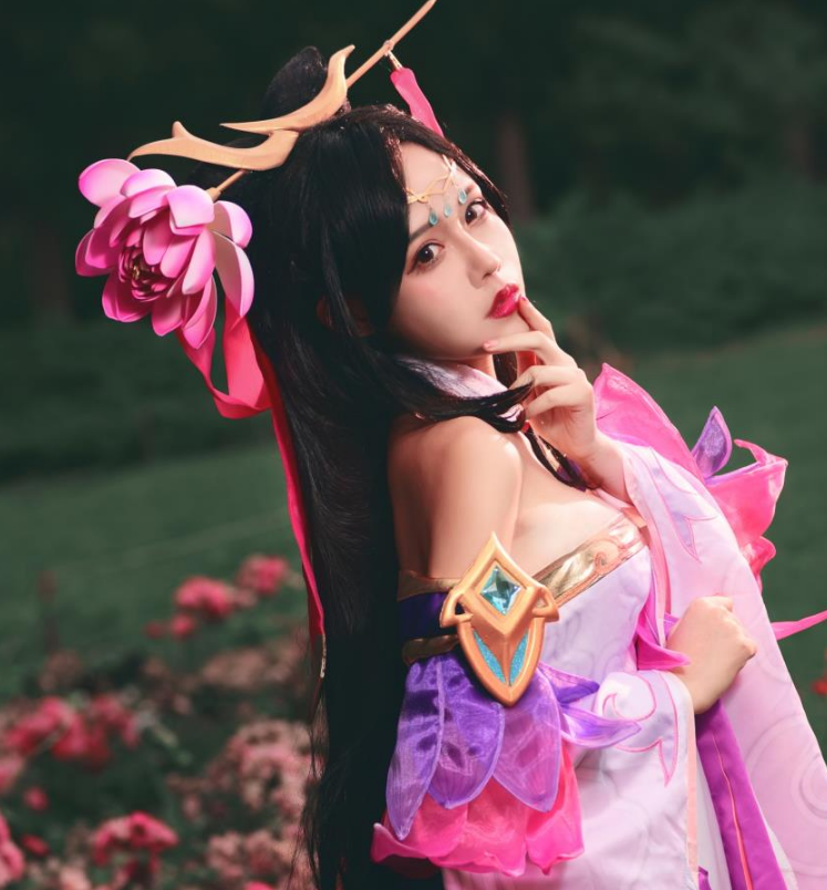 cosplay:王者荣耀 貂蝉 美丽动人的美少女