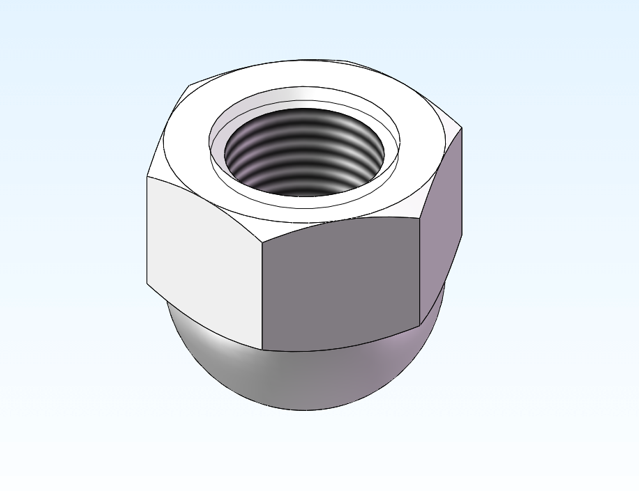 螺母solidworks画法,solidworks螺纹画法 建模,圆球,螺母,草图,solidworks