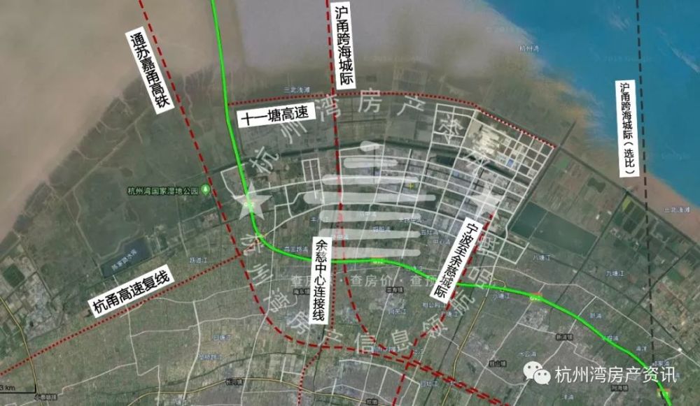 杭州湾新区一批重大基础道路设施工程将陆续建成通车!