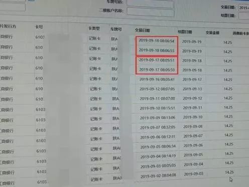etc的消费记录对应银行流水 腾讯网