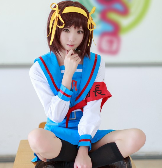 凉宫春日cosplay,清纯甜美的小仙女,唯美动人