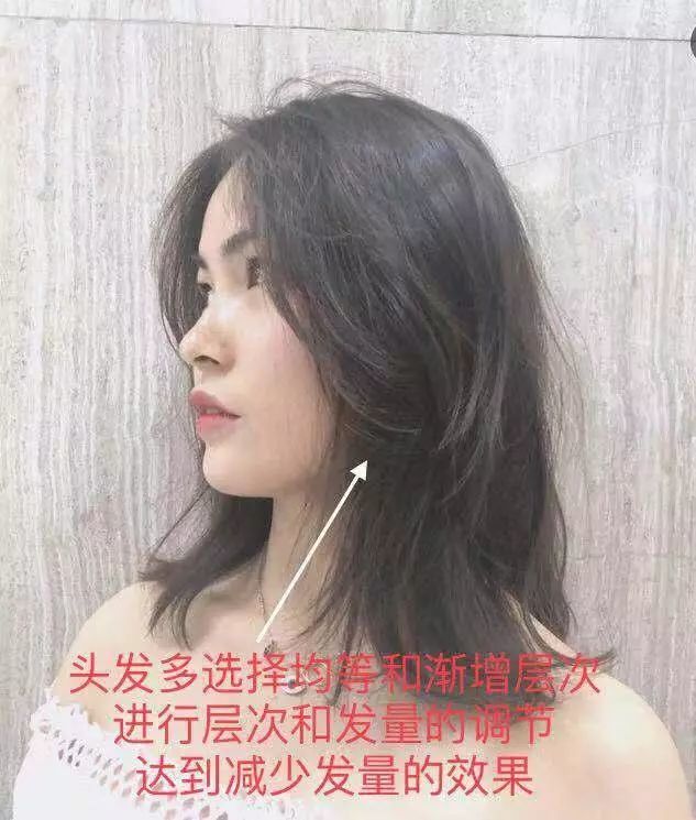 很多人认为头发少不能剪层次,总认为剪层次就是打薄,其实这是一个