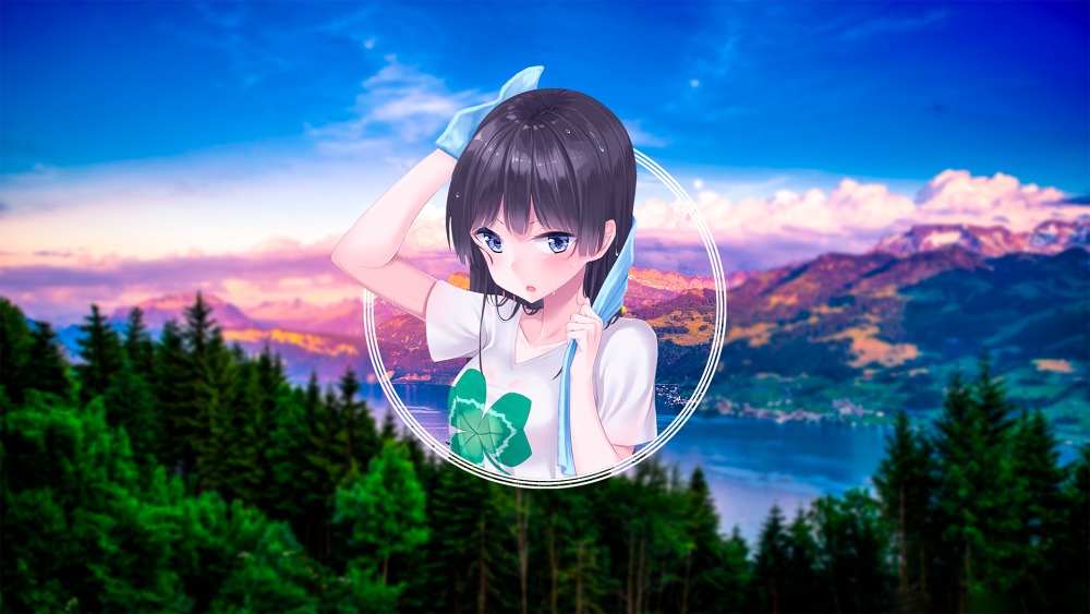 动漫插画二次元图片桌面壁纸