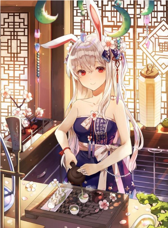 二次元梦幻少女可爱
