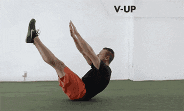 下面提供一些腹肌训练动作给大家,每周可以针对性锻炼2-3次,或者每天