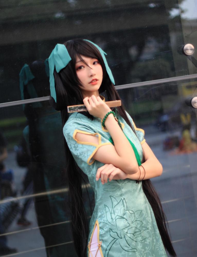 唯美孙尚香:萌系二次元精美cos!萌出血!