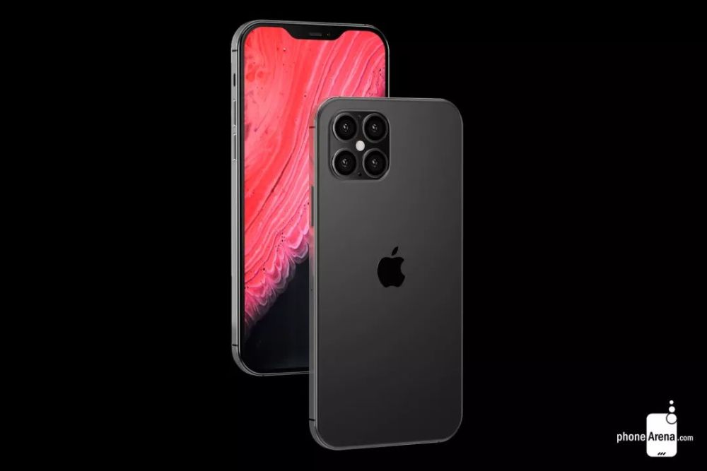 iphone12自带壁纸官方,苹果13系统原生壁纸 iphone 12外形曝光:回归苹果4经典设计,搭配四摄和小刘海