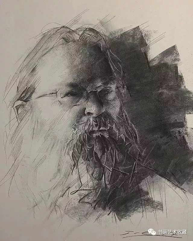 素描,油画,绘画,印象派