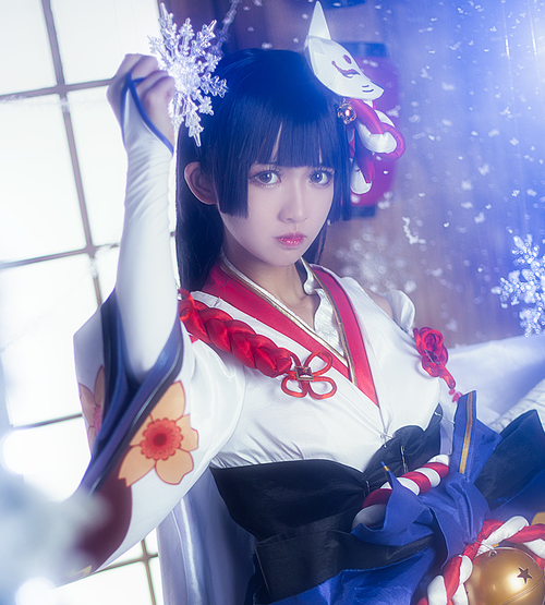 cosplay人物,魔道祖师cosplay cosplay动漫人物,小姐姐长相甜美迷人,神还原cos角色