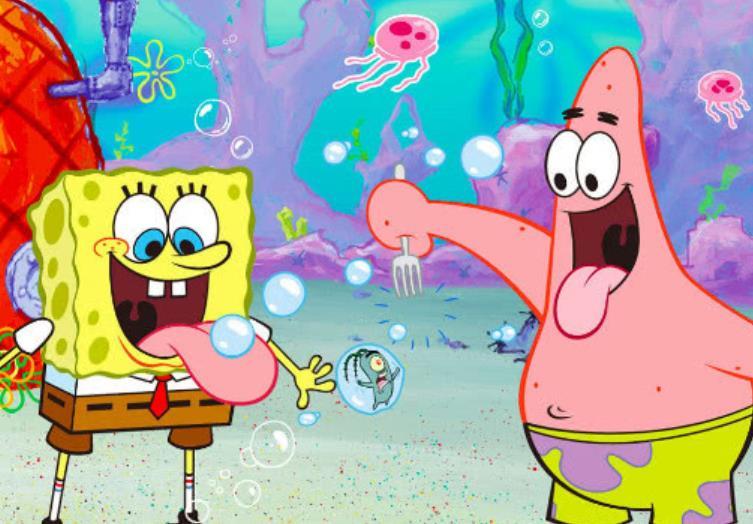 海绵宝宝:海绵宝宝的笑声太魔性,没想到是这么配出来的,配音伤身体!