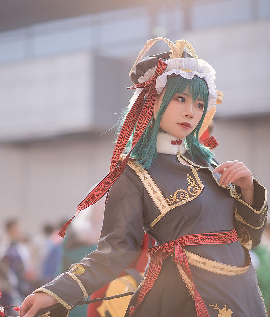 cosplay书中人物,小学生cosplay服装 cosplay动漫角色,日系女孩优雅迷人,看一眼就着迷
