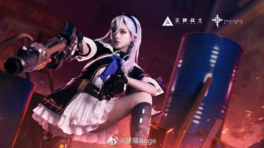 王牌战士:双子cos,世界上的另一个我,我将全身心守护