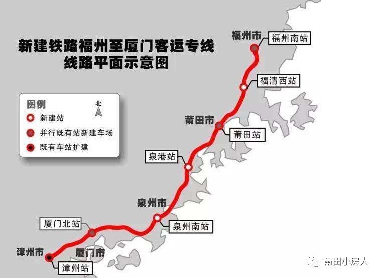 新建福厦铁路预计2022年开通运营!