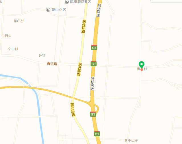 淮北市烈山区京台高速公路淮北收费站东迁工程(一期工程),总面积1.