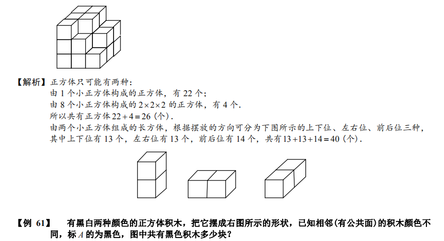 小学奥数第47讲 长方体与正方体