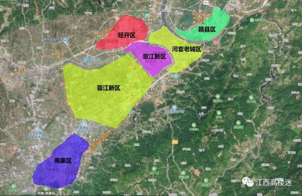 蓉江新区规划获批:将建多栋300m超高层,赣州即将迈入200 时代