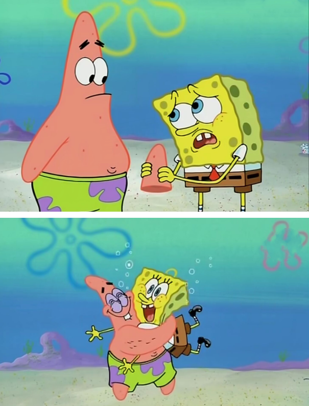 海绵宝宝,派大星,珊迪,章鱼哥,动画片