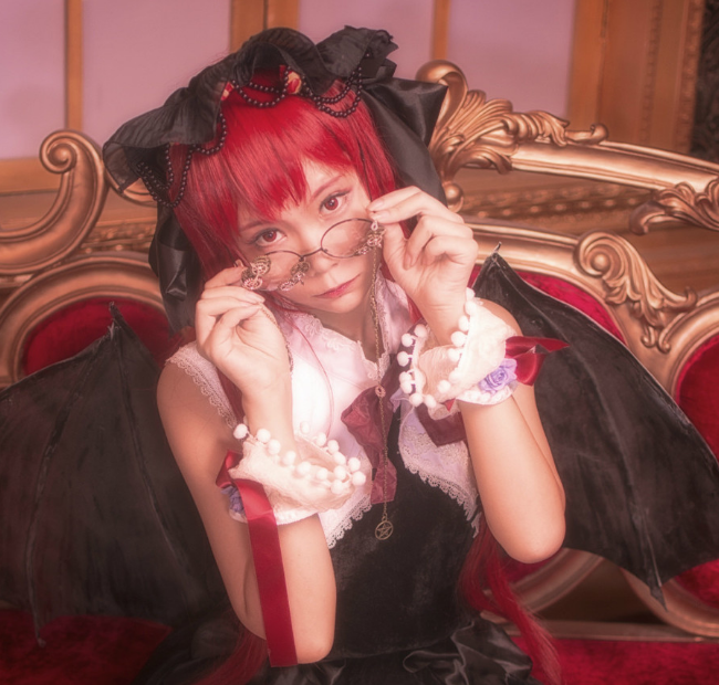 小恶魔cosplay,优雅知性小姐姐,俏皮可爱