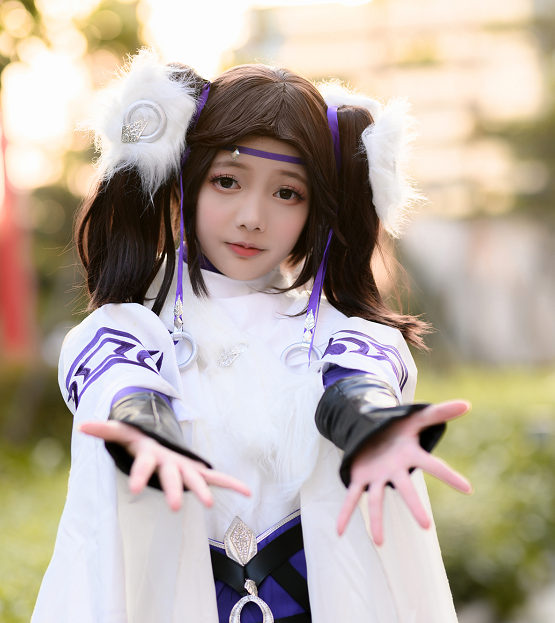 动漫人物cosplay,小姐姐的气质清新甜美,看一眼就心动