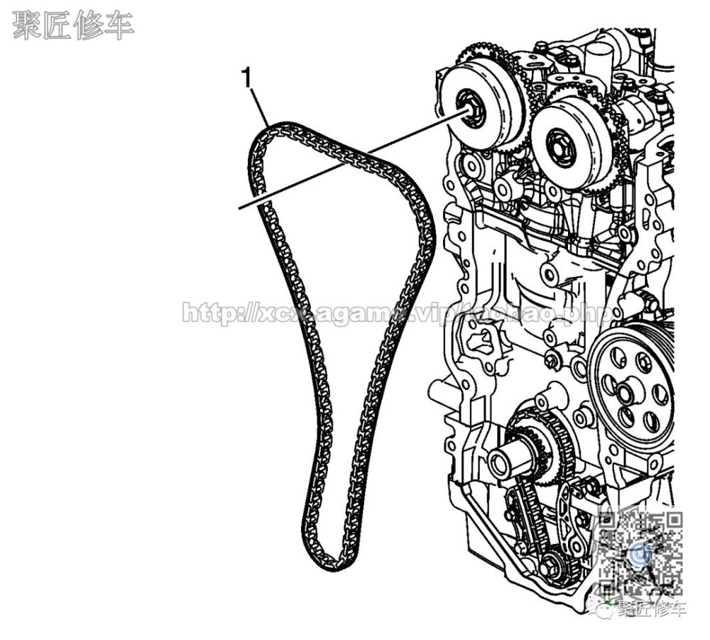 正时链条,张紧器,凸轮轴,螺栓,执行器,曲轴