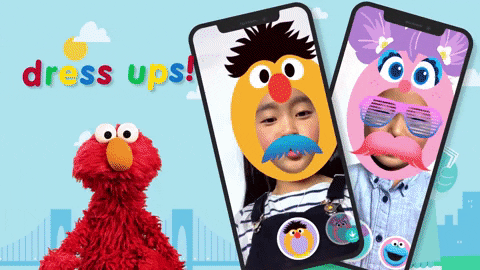 芝麻街ios应用兼容arkit 3,通过ar就能变成喜爱的角色