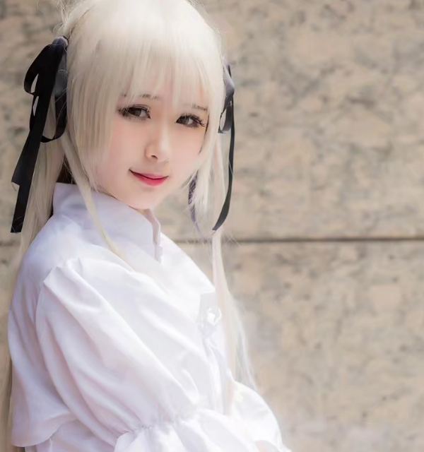 缘之空春日野穹cosplay,娇艳可爱,清纯无比的小姐姐