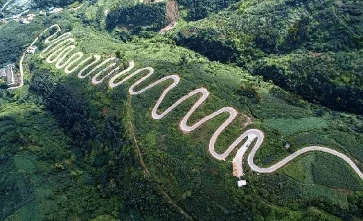 中国拐弯最多的五条盘山公路,拐到你头晕目眩!