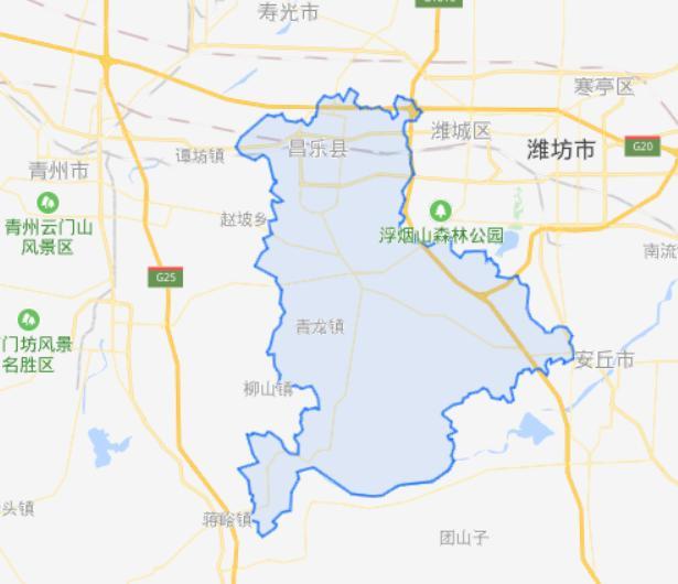 山东,昌乐县,北海郡,北海县,潍州,青州市