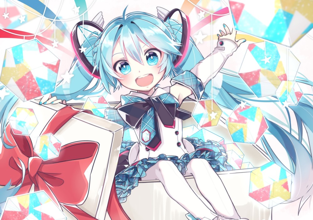 初音未来动漫,高清壁纸超可爱