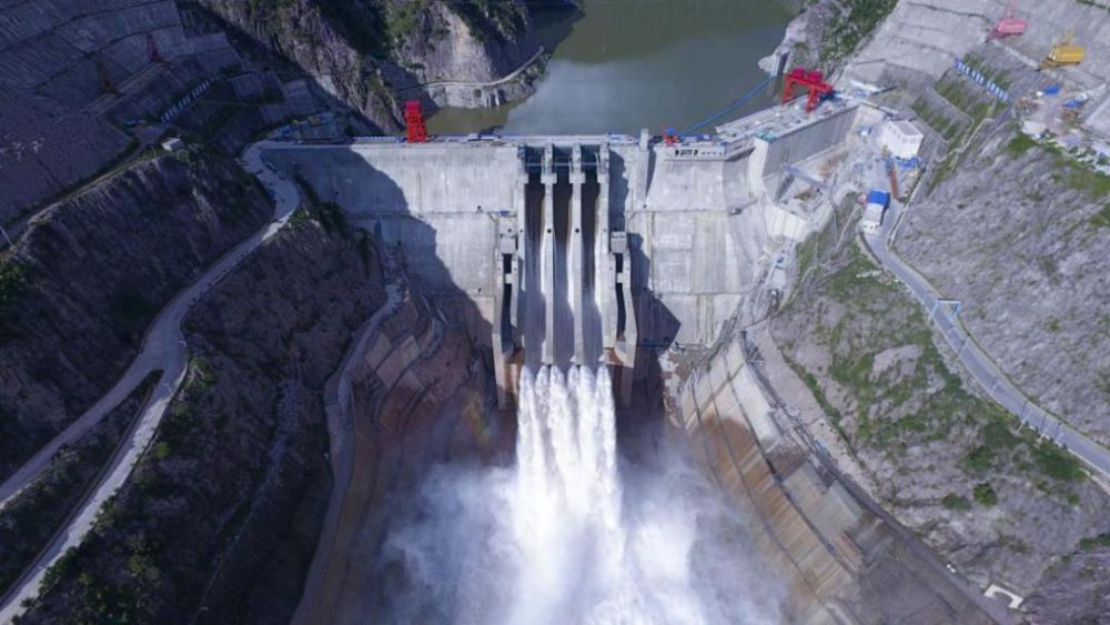 黄登水电站大坝