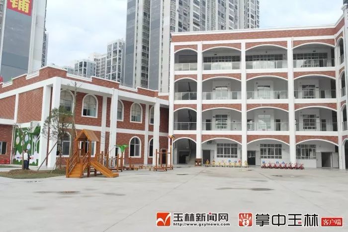 刚刚,玉林市第三幼儿园揭牌!可容纳12个教学班300多名