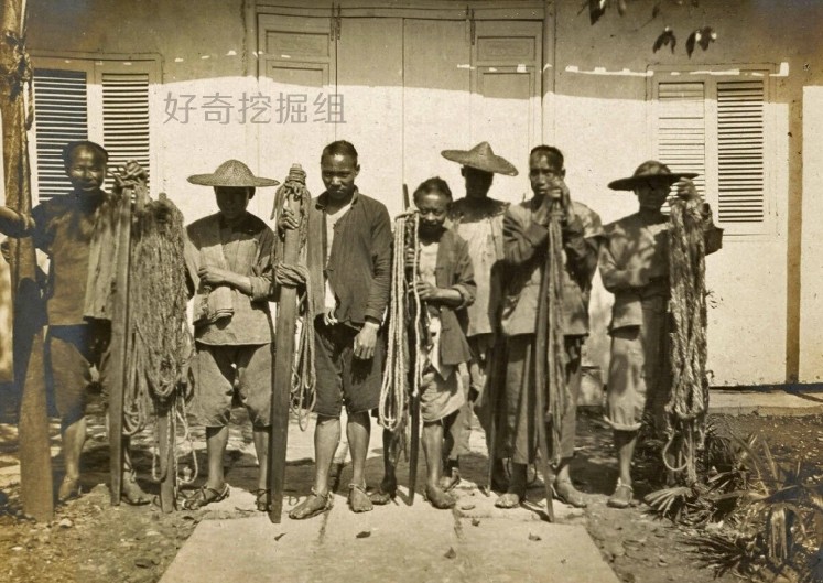 1908年珍贵晚清老照片,那时候雷峰塔还没倒塌